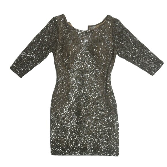 Scala Beaded Sequin Dress - Picture 3 of 6